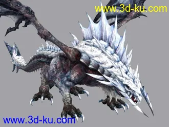 3D打印模型《AION》BOSS白龙的图片