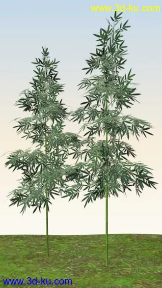 3D打印模型一根竹子的图片