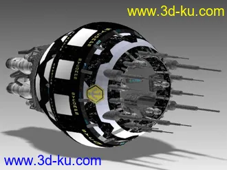 3D打印模型母舰军团的图片