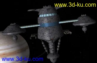 3D打印模型木星殖民系统的图片