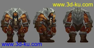 3D打印模型魔兽世界6.0新人物 杜隆坦的图片