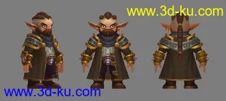 3D打印模型Q版男的图片