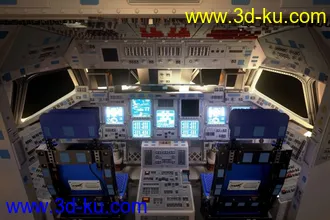 3D打印模型航天飞机驾使舱的图片