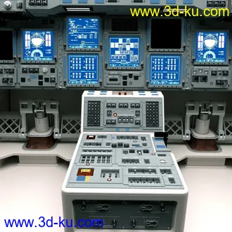 3D打印模型航天飞机驾使舱的图片