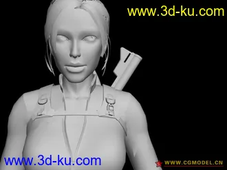 3D打印模型古墓丽影8劳拉的图片
