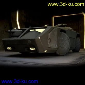 3D打印模型异形里的装甲运兵车的图片