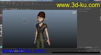3D打印模型迪士尼风格人物的图片
