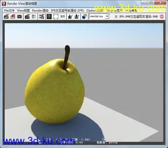 3D打印模型苹果和梨的图片