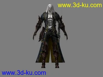 3D人物模型恶魔城主的图片