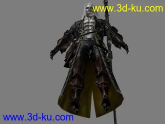 3D人物模型恶魔城主的图片