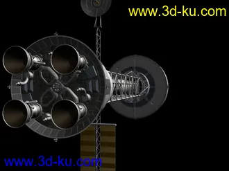 3D打印模型火星任务里的主舰的图片