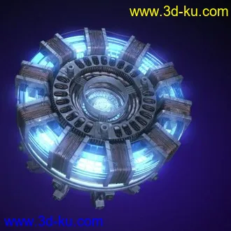 3D打印模型钢铁侠电弧反应核心的图片