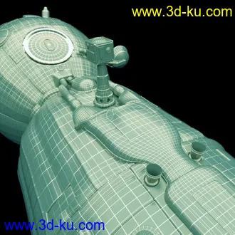 3D打印模型联盟号的图片