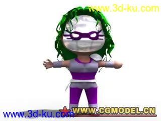 3D打印模型Q版莎尔拉的图片
