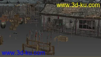 3D打印模型真三国无双6场景道具的图片