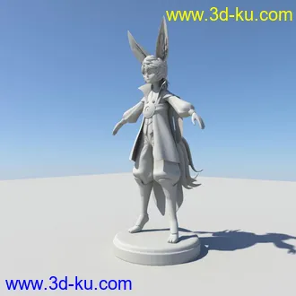 3D打印模型剑灵人物的图片