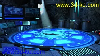 3D打印模型蝙蝠侠基地的图片