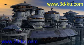 3D打印模型努比亚之城的图片