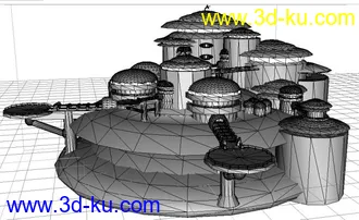 3D打印模型努比亚之城的图片