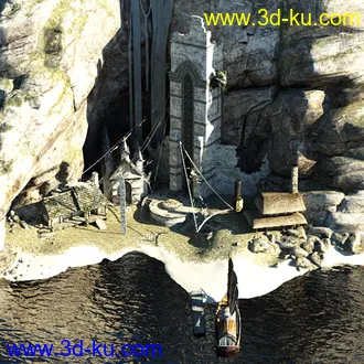 3D打印模型海滩的图片