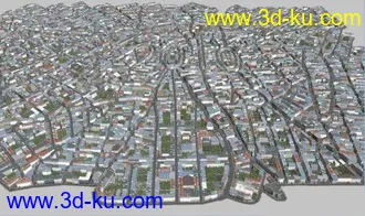 3D打印模型城市-巴黎的图片