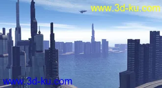 3D打印模型未来海上迈阿密的图片