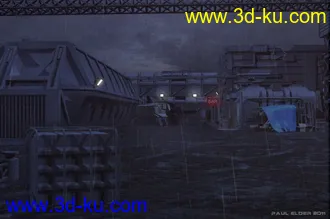 3D打印模型哈德利工业区的图片