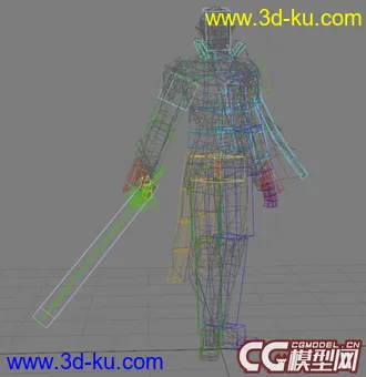 3D打印模型欧洲王子击剑的图片