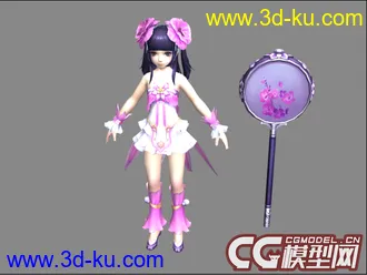 3D打印模型桃花妖的图片