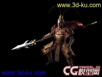 3D打印模型电脑不给力很受伤（将军、猴王）的图片