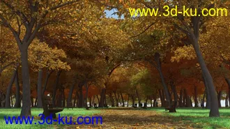 3D打印模型秋园的图片