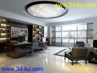 3D打印模型办公室的图片