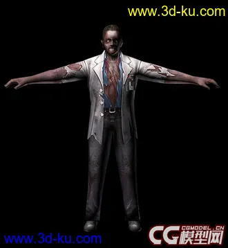 3D打印模型僵尸  奥巴马的图片