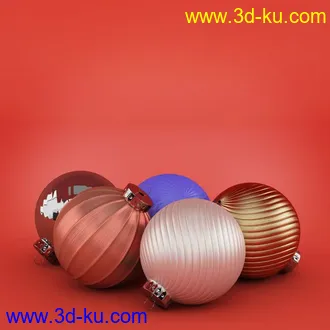 3D打印模型圣诞球的图片