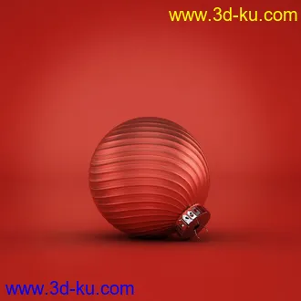 3D打印模型圣诞球的图片