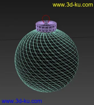 3D打印模型圣诞球的图片