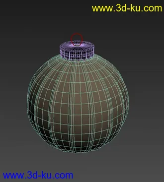 3D打印模型圣诞球的图片