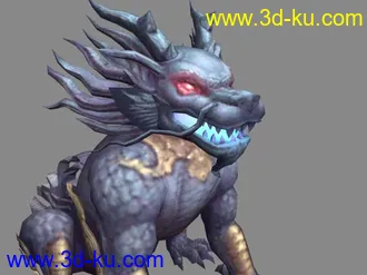 3D打印模型神兽一只的图片