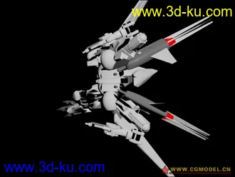 3D打印模型自制机器人，挺有气势的图片