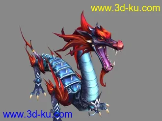 3D打印模型云犄青虬的图片