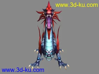 3D打印模型云犄青虬的图片