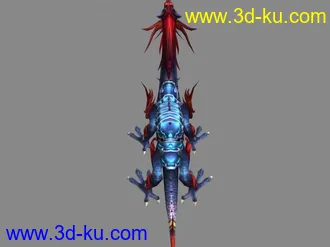 3D打印模型云犄青虬的图片