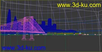 3dmax全模型建筑动画场景 日景特写镜头的图片