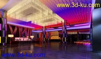 3D打印模型ktv大堂的图片