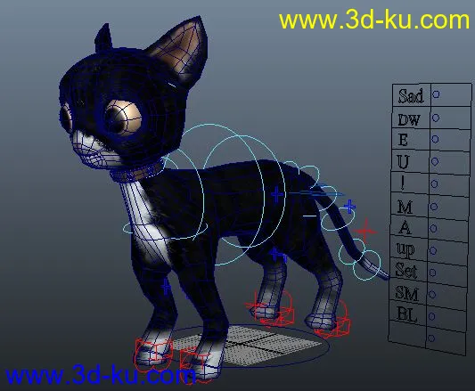 小花猫模型的图片5