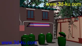 3D打印模型无聊建的一个场景  大家捧场啊的图片