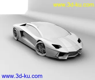 3D打印模型酷炫跑车  顶的图片