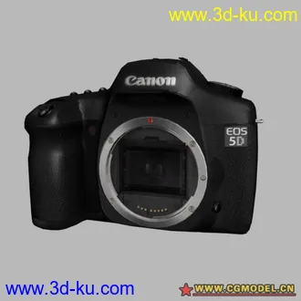 3D打印模型CANON 5D相机的图片