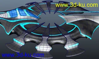 3D打印模型游戏武器、道具，格式maya+Obj的图片