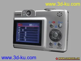 3D打印模型CANON A550相机的图片